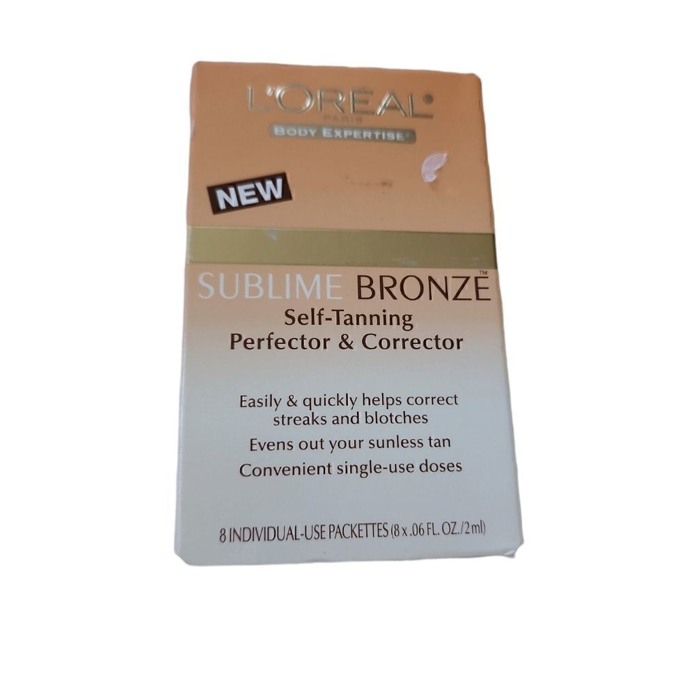 Loreal sublime bronze self tanning perfecter and corrector